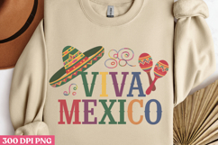 Viva Mexico PNG, Cinco De Mayo Sublimation PNG Product Image 3