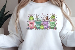 Easter Frog Drinks PNG - Spring Coffee Lover Sublimation Product Image 4