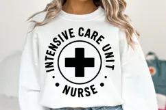 ICU Nurse svg | Svg Cut Files | Shirt Svg Product Image 1