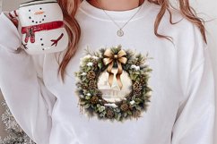 Cozy Winter Sublimation Clipart, Christmas Clipart Product Image 2