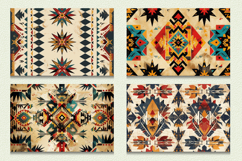 Ethnic Native American Cutting Boards sublimation Design Product Image 2
