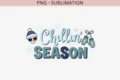 Winter phrases png design for T-shirts Product Image 2