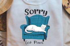 Funny Cat Quotes Sublimation Design, Funny Cat Quotes , PNG Product Image 2