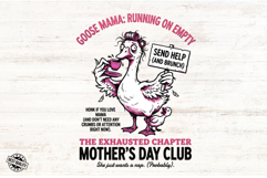 Mother's Day Funny Goose PNG Product Image 1