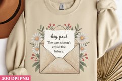 Hey you! the post PNG, Positive Motivation Sublimation Product Image 2