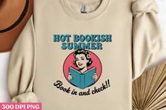 HOT BOOKISH SUMMER Book in and check!! PNG Product Image 1