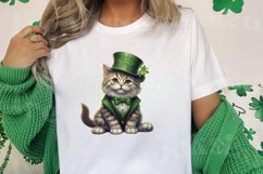 St Patricks Day Cats Clipar, Bundle, St Patricks Day Cats Product Image 2