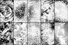 30 Halftone Circle Textures Product Image 3