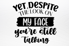 Funny Quotes Designs SVG Product Image 2
