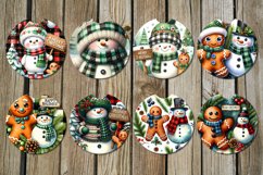 Christmas gingerbread | xmas Car coaster &amp; key chain deisgn Product Image 2