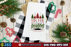 Tis the for season baking cookies SVG, Christmas SVG Product Image 2