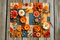 3D Flowers | 4 Skinny tumbler sublimation designs P Product Image 2