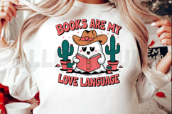 Books Are My Love Language Sublimation PNG Product Image 2