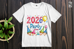 2026 Party Watercolor Clipart PNG Product Image 2