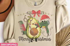 Merry Christmas PNG, Hair Stylist Sublimation P Product Image 2