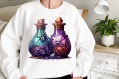 Purple Witch Sublimation Clipart Product Image 2