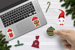 Christmas Printable Stickers. Christmas sticker bundle. Product Image 2