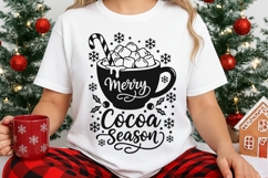 Merry Cocoa Season Svg, Hot Chocolate Svg, Cocoa Season Svg. Product Image 3