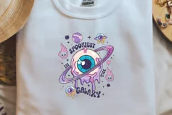 Pink Halloween Spookiest in the galaxy2 PNG Sublimation Product Image 2
