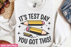 Its test day, PNG, Teachers Testing Day PNG Product Image 1