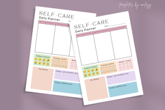 Free Self-Care Daily Planner Template | Printable Wellness Product Image 2