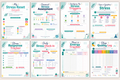 Stress Reset Plan | Printable Stress Management Planner Product Image 2