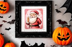Christmas Postage Stamps Sublimation Clipart, Product Image 2