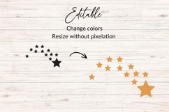 Shooting Star Trail SVG Product Image 2