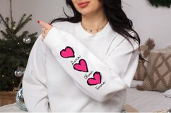 This Mama Wears Her Heart On Her Sleeve , Valentine PNG Product Image 4
