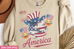 America PNG, 4th Of July Sublimation PNG Product Image 3