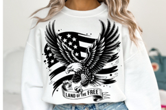 USA Eagle Svg Design | Svg Cut Files | Shirt Svg Product Image 1