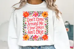 Don't come around me Svg | Svg Files for Cricut | Shirt Svg Product Image 1