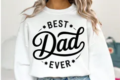 Best Dad ever svg | Svg Cut File | Shirt Svg Product Image 1