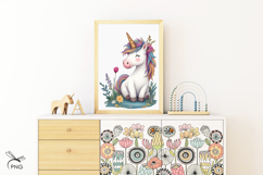 Cute unicorn Sublimation - 5 Variations Product Image 2