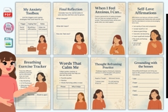 The Anxiety Relief Journal Product Image 2