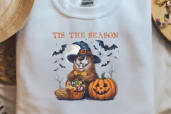 Halloween Capybara Tis-the-season Sublimation PNG Product Image 2