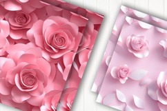 Pastel Rose Digital Paper Product Image 2