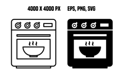 Oven Icons Product Image 1