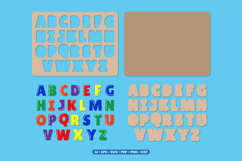 Alphabet Puzzle Laser cut - Kids Puzzle Laser cut Product Image 2