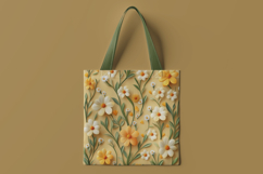 Colorful Floral Digital Paper Product Image 2