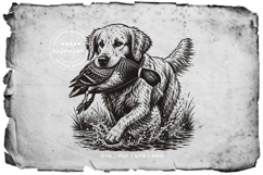 Golden Retriever Duck Hunting Dog Product Image 2