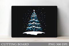 Christmas Tree Cutting Board. Christmas Cutting Board Product Image 1