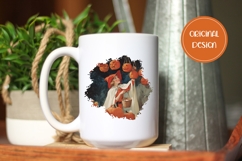 Halloween Pumpkins PNG, Vintage Halloween T-Shirt PNG Product Image 2