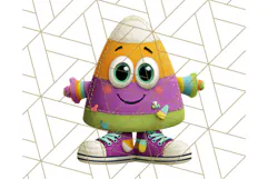 Colorful Halloween Clipart PNG, Cute Kids & Candy Clip Art Product Image 2