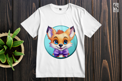 Cute Fox Clipart Sublimation PNG Product Image 2