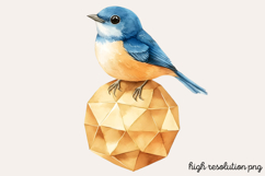 Geometric Pastel Easter Clipart PNG Product Image 1