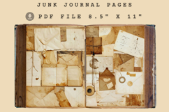 Vintage Ephemera Old letters Junk Journal Product Image 2