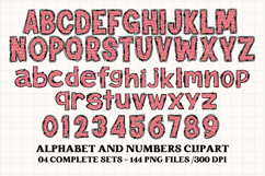 Back to School Alphabet png, letters doodle, school clipart Product Image 2