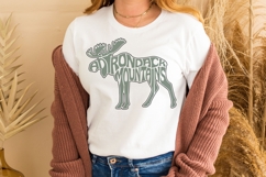 Adirondack Mountains in a moose shape SVG Cut file Product Image 3