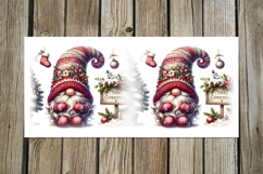 Watercolor Christmas gnome | Sublimation Mug designs PL Product Image 2
